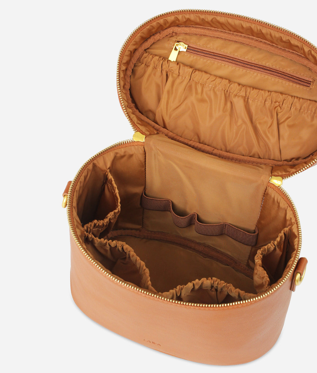 The Train Case – Brown